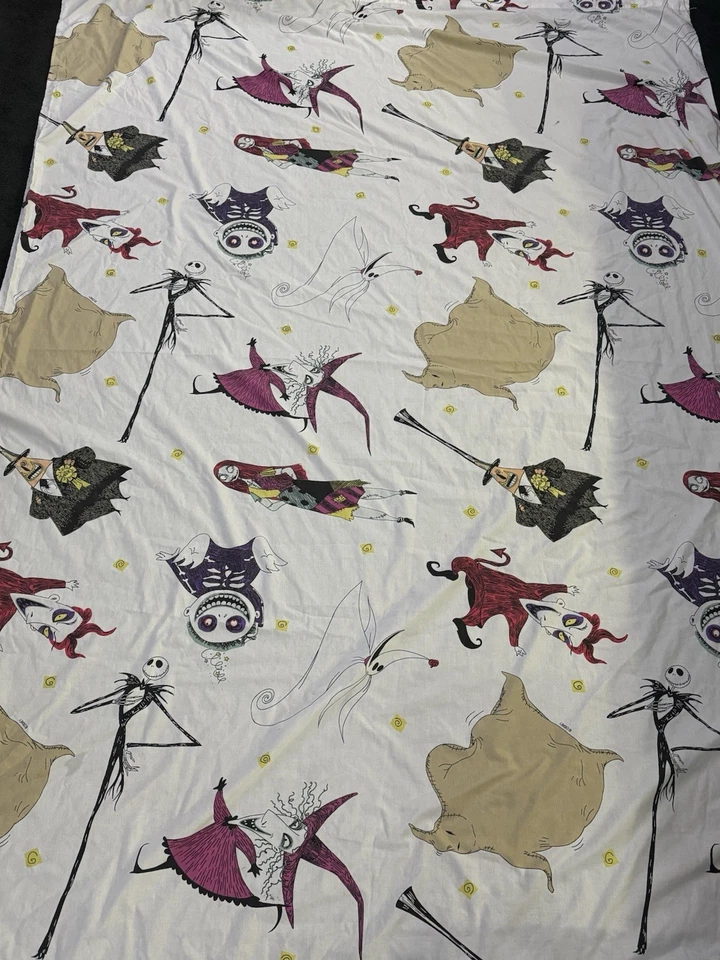 Nightmare Before Christmas Vintage 1993 Twin Sheet - Image 1 of 4