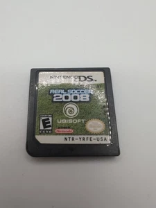 Real Soccer 2008 (Nintendo DS, 2008) Autentico/Testato e SPEDITO LO STESSO GIORNO!! - Foto 1 di 2