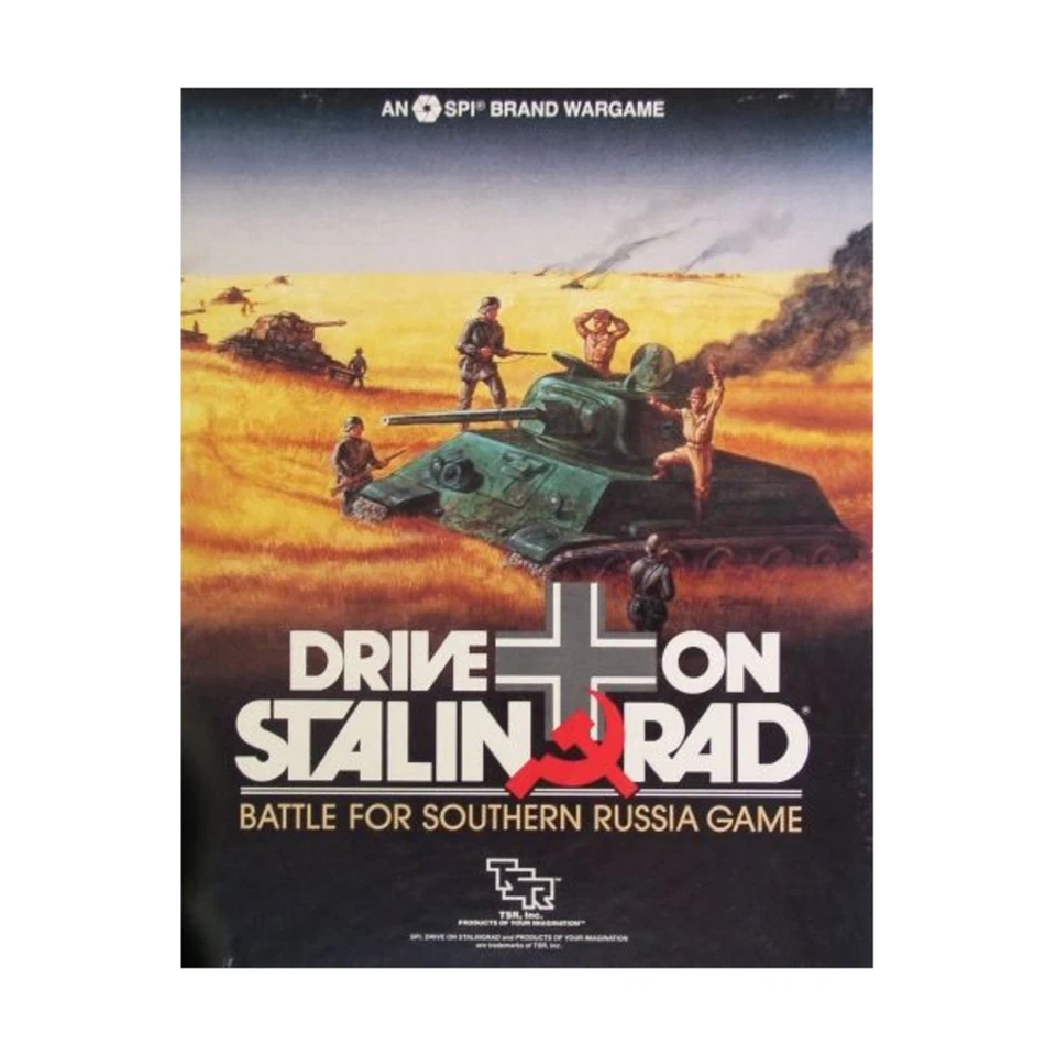 SPI War Games Drive on Stalingrad Box VG+/NM - Image 1 of 1