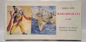 VTG Lotus Light India's Epic Mahabharata Board Game By Dr. Nirankar Agarwal RARE - Picture 1 of 5