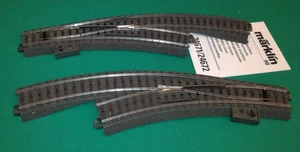marklin 24671 e 24672 - 2 scambi in curva manuali binario c - come nuovi - Foto 1 di 2