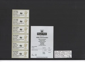 MÁQUINA Ma15 TRINCOMALEE A006 NEGRO DÍA TOT TARIFAS GRANDES 2021 Coll Strip POST GO - Imagen 1 de 1