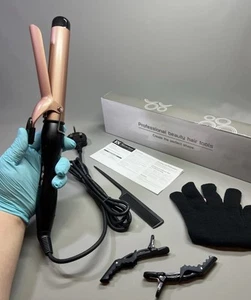 Hair Curling Iron Wand Tongs 32mm Large Barrel Curler 30sec Fast Heating 230c - Picture 1 of 23