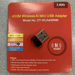 N 300Mbps Mini Inalámbrico USB Wifi Adaptador Antena Red 802.11n/g/b Nano - Imagen 1 de 6