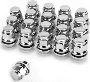 KSP 20pcs M12x1.5 Lug Nut with Washer for Toyota Tacoma 4Runner Camry Highlander - Picture 1 of 7