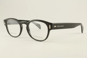 Nuevas Auténticas Gafas Giorgio Armani 878 807 Negro 49mm Anteojos Italia - Imagen 1 de 7