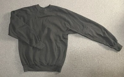 Tultex Cuello Redondo Raglán Blanco Sudadera Hombres Grande Gris De Colección Años 80 Manga Larga Foto 1 de 4