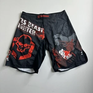 Warrior Fight Gear UFC MMA Training Kampfshorts rot achteckig Herren Größe 30 - Bild 1 von 6