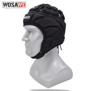 WOSAWE Ear Head Guard Grappling Wrestling Helmet Gear Scrum Caps Rugby Protector - Picture 1 of 5