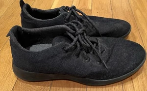 Allbirds All Birds Sneaker Men Size 13 Black Gray Wool Running Comfort Shoes - Picture 1 of 6
