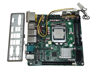 Jetway NF594-Q170 Rev:2.0 LGA1151 Mini ITX scheda madre SR2HG i3-6100 + protezione I/O - Foto 1 di 5