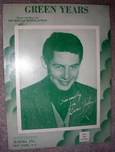 1954 GREEN YEARS Vintage Noten EDDIE FISHER von Reid, Altman - Bild 1 von 2
