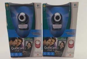 2x Logitech Quickcam 961462-0403 Web Cam - Picture 1 of 7