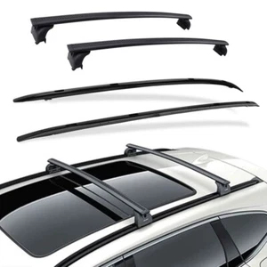 4pcs Side Rails Cross Bar For Acura MDX 2022-2025 Roof Rack CargoCarrierLuggage - Picture 1 of 6