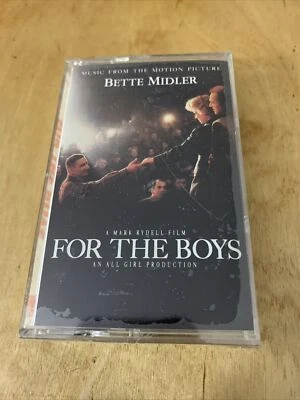 Vintage NEW For The Boys Soundtrack Bette Midler Cassette Tape Sealed    - Image 1 of 2