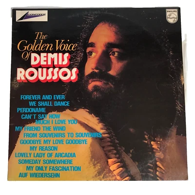 The Golden Voice Of Demis Roussos 1984 Vinyl Lp Record Album — 第 1/4 张图片
