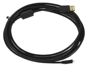 Cable cargador de sincronización de datos micro USB de 3 m de largo cable de plomo para teléfonos Samsung Android - Imagen 1 de 3