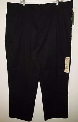 Pantalones Dickies para mujer talla 24 RG negros Scotchgard liberación de manchas sarga trabajo NUEVO Foto 1 de 4