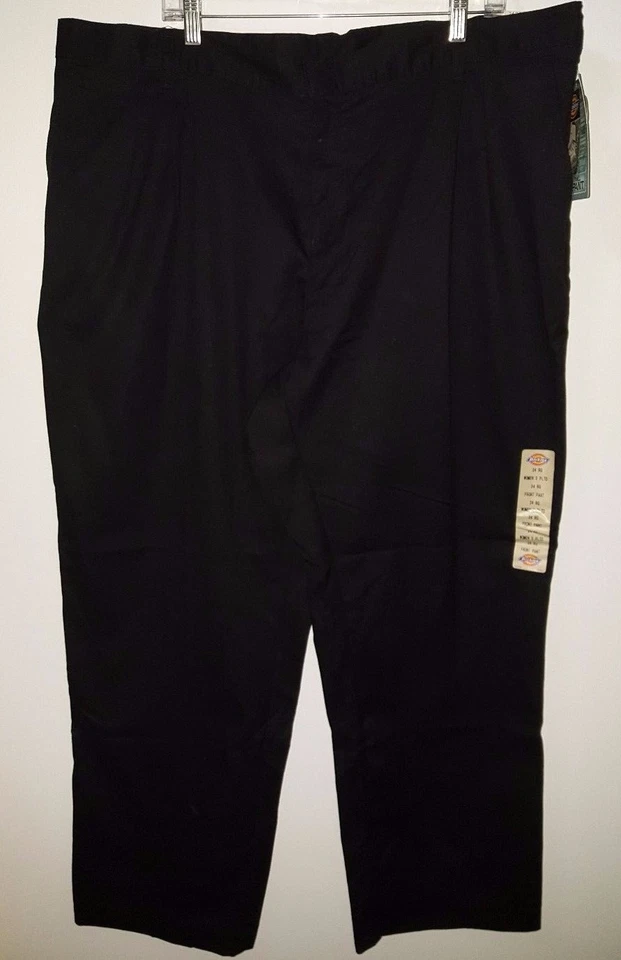 Pantalones Dickies para mujer talla 24 RG negros Scotchgard liberación de manchas sarga trabajo NUEVO Foto 1 de 4