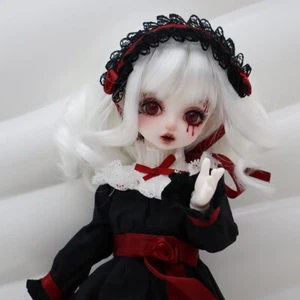 1/6 BJD Doll SD Ball Joint Doll Resin Girl Toy Full Set Handmade Demons Gift - Picture 1 of 10