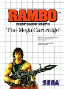 Rambo First Blood Part II Sega Master System Game, Case (No Manual) - Picture 1 of 1