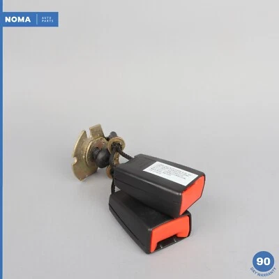 98-03 Jaguar XJ8 XJR X308 trasero izquierdo y central doble hebilla cinturón de seguridad pierna OEM Foto 1 de 4