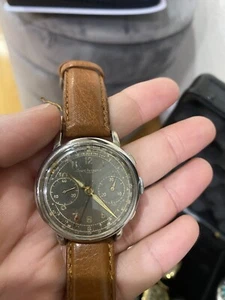Vintage Girard-Perregaux Chronograph Valjoux 22 From 1940c - Picture 1 of 14