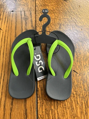 Sandalias DSG Juveniles Chanclas Deslizables Multicolor Talla 9-10K Nuevas con Etiquetas Foto 1 de 2