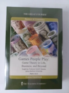 THE GREAT COURSES Games People Play: Game Theory In Life, Business, & Beyond NEW - Picture 1 of 5