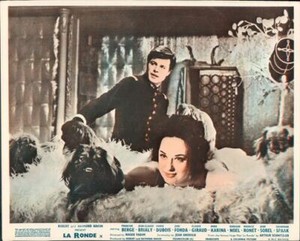 LA RONDE CIRCLE OF LOVE ANNA KARINA CATHERINE SPAAK JEAN-CLAUDE BRIALY