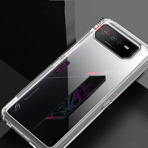 Rugged Case Clear Back Cover Case Shell Replace For Asus ROG Phone 6 /6 Pro - Picture 1 of 8