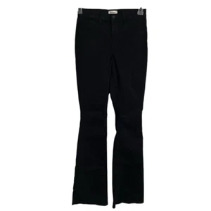 Jeans donna L'AGENCE Selma vita alta bambino bootcut 25 nero cotone twill elasticizzato - Foto 1 di 7