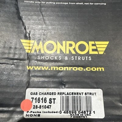 Puntal de suspensión Monroe 71616 para 94-07 Ford Mercury Sable Taurus Foto 1 de 2
