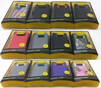 For Samsung Galaxy S8 / S8 Plus Case Shockproof Series Fits Defender Belt Clip - Image 1 of 4