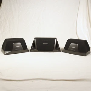 Juego de 3 sistemas de altavoces Technics Surround Sound dipolo negro SB-PC600 SB-PS600 - Imagen 1 de 23