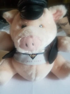 HARLEY DAVIDSON CAFE NEW YORK PLUSH HOG - Picture 1 of 2