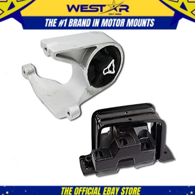 Fits 2001-2006 Chrysler Sebring Except Coupe 2.4L 2.7L Motor Mount Set 2pcs Foto 1 de 3