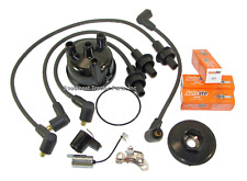 Tractor Tune-Up Kit for Ford 3 cylinder 1965-1975 Points Plugs Rotor Wires +