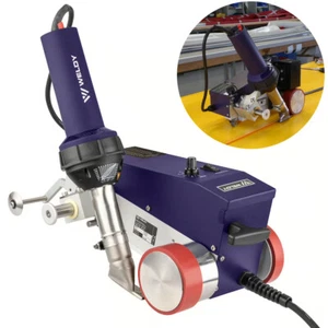 WELDY Foiler ETL Automatic Plastic Hot Air Overlap Banner Welder Sealers 20mm - Picture 1 of 13