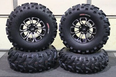 YAMAHA BIG BEAR 400 SRA 27" BEAR CLAW ATV TIRE & STI HD3 M WHEEL KIT SRA1CA - Image 1 of 4