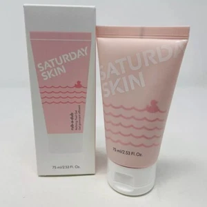SATURDAY SKIN - RUB-A-DUB - VERFEINERNDES PEEL-GEL - VOLLE GRÖSSE 2,53 Unzen - NEU IM KARTON - Bild 1 von 2