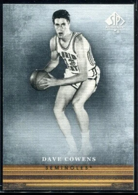 2013-14 Upper Deck SP Authentic Dave Cowens #CC-23 RC Seminoles - Image 1 of 2