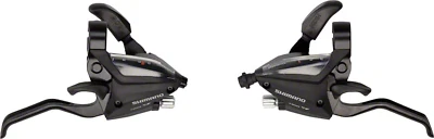Shimano ST-EF500 EZ-Fire STI Shift/Brake Lever Set Altus 3 x 8-Speed Black - Image 1 of 2
