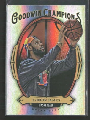 2020 Upper Deck Goodwin Champions #GB-10 LeBron James Silver Foil (JB) - Image 1 of 2