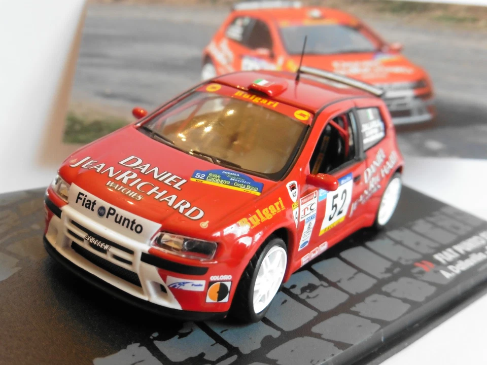 Fiat Punto S1600 #52 Dallavilla Fappani Rally Catalunya 2001 Ixo Altaya 1/43 Nuevo Foto 1 de 1