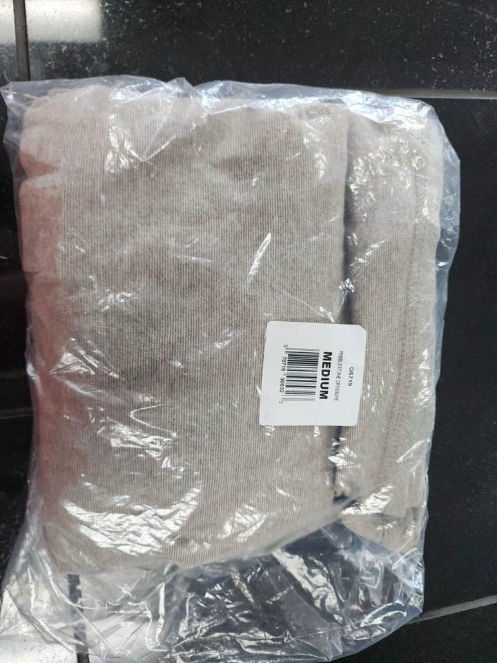 Hanes Mens Long Sleeve Beefy Henley Shirt Slate Heather X Large