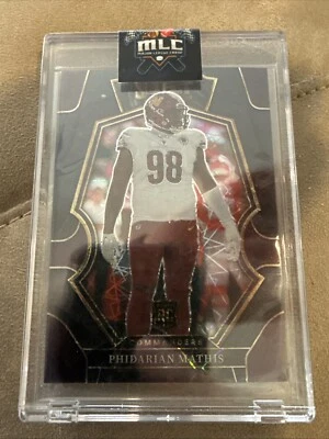 2022 Select Phidarian Mathis Rookie Black Finite 1/1 - Image 1 of 2