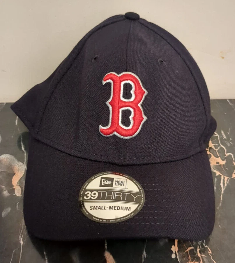 Boston Red Sox Era MLB 39thirty Team Classic Stretch Flex Cap Hat 3930 Game Small - Medium