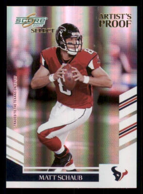 2007 Score Artist's Proof #79 Matt Schaub /32 - Image 1 of 2