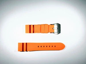 SINCRONO Diver Correa Silicona Naranja Hebilla Acero - Imagen 1 de 2